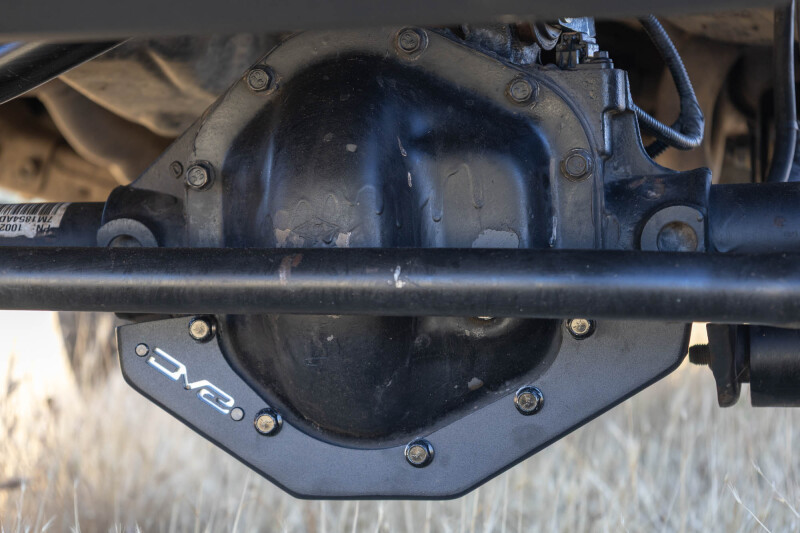 Jeep Wrangler JK Skid Plate - Front - DV8 Offroad - Dana 44 Front Differential - Black - `07-`18